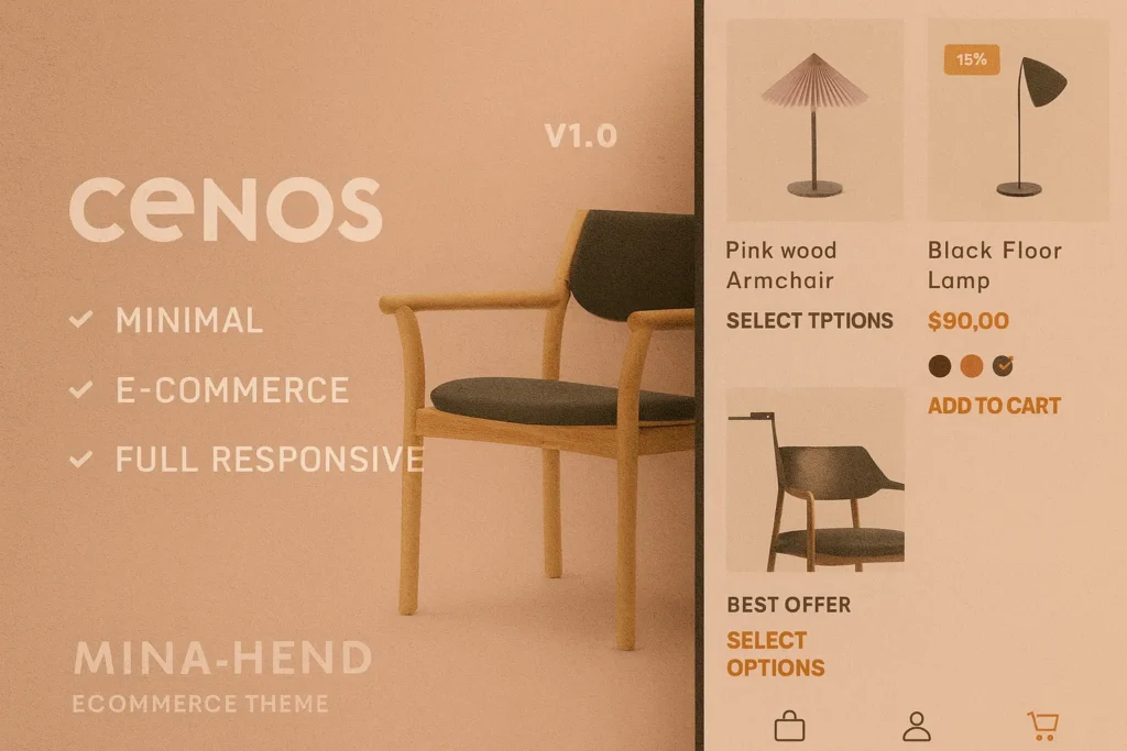 Cenos Theme v1.2.1 - Tema de WordPress moderno y responsivo