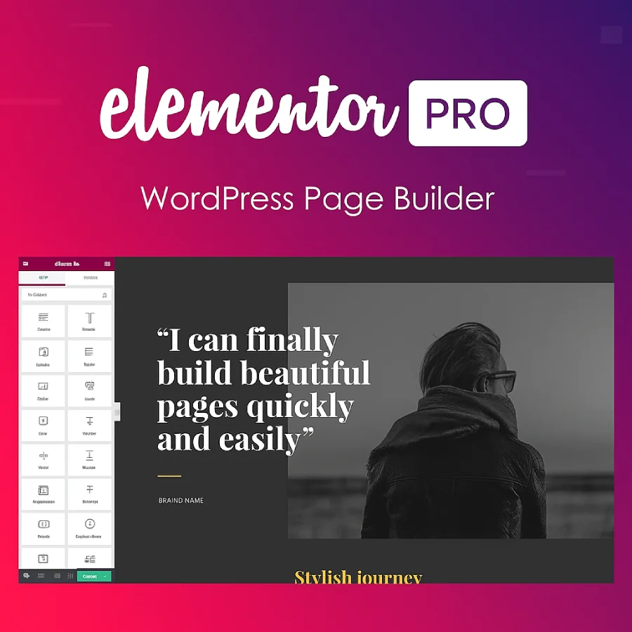 Plugin Elementor Pro v3.35.0 para diseño web en WordPress