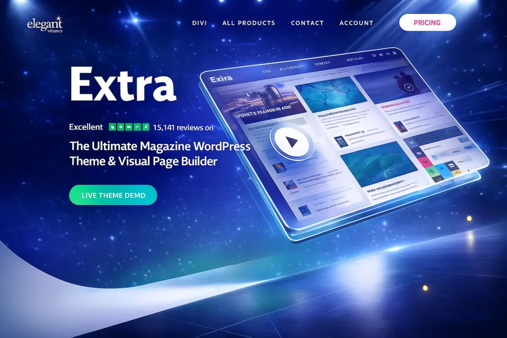 XTRA WordPress Theme multipropósito creativo compatible con WooCommerce y diseño moderno responsive