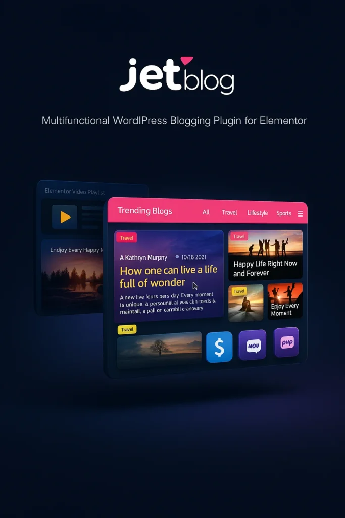 JetBlog v2.4.8WordPress Plugin para crear contenido dinámico