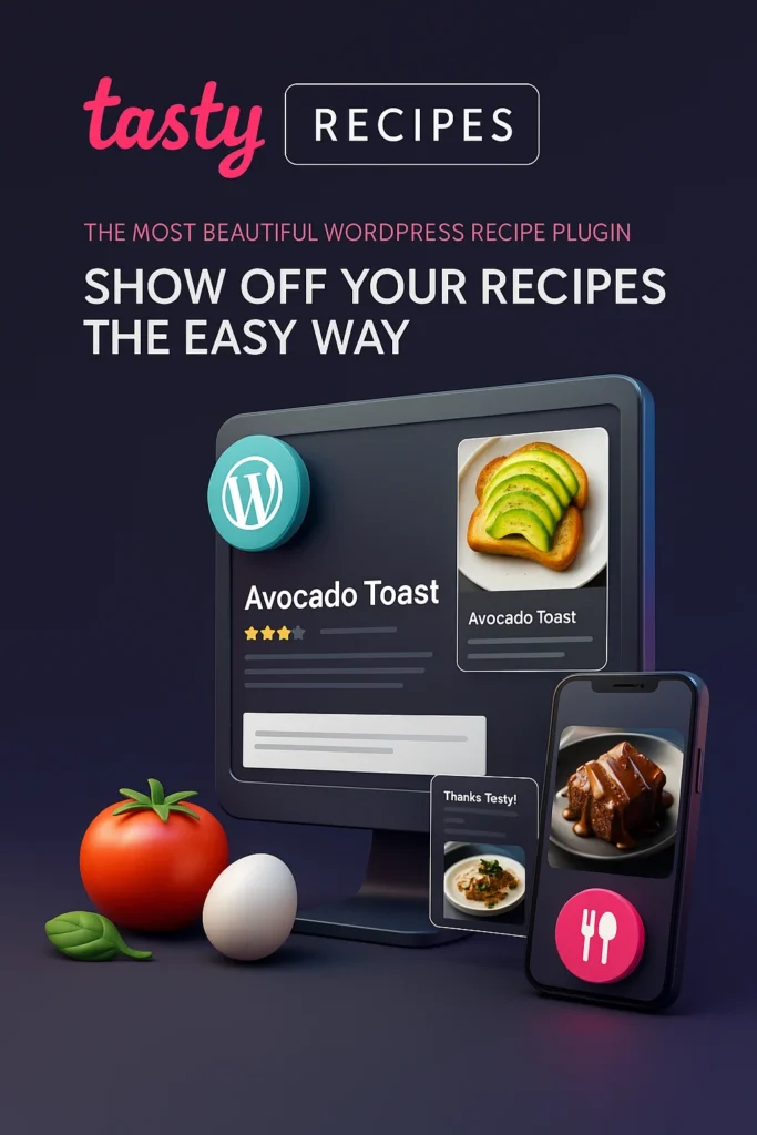 Tasty Recipes v3.16.9 WordPress Plugin para recetas deliciosas