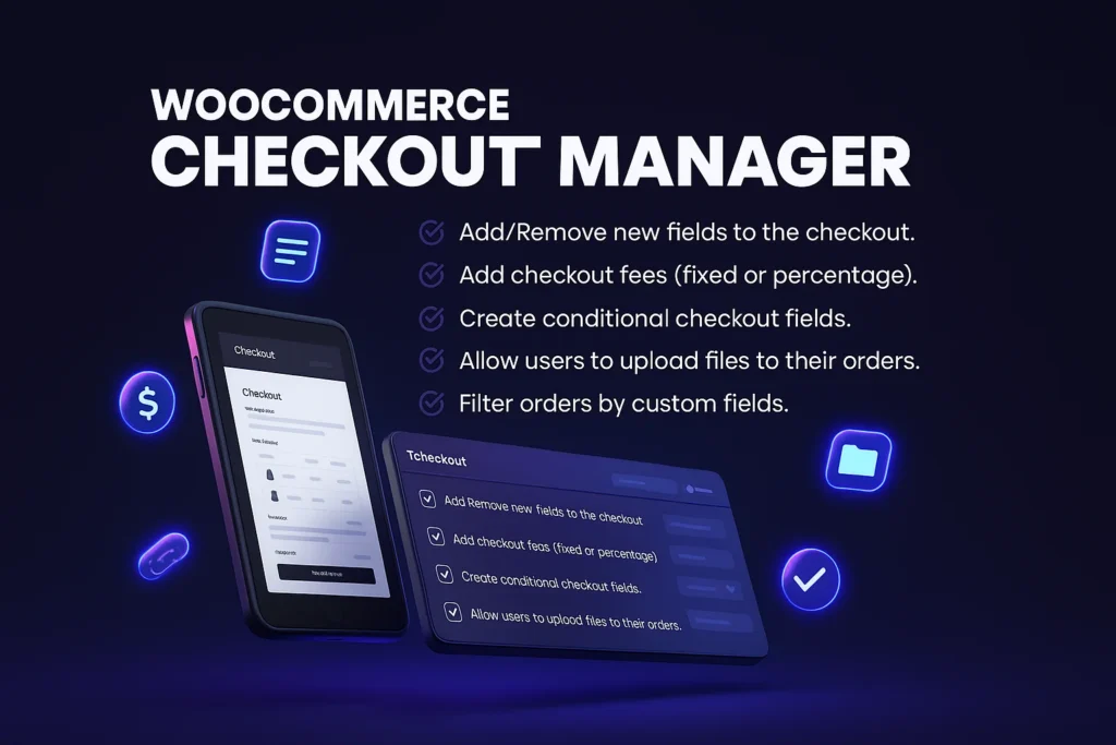 WooCommerce Checkout Manager PRO v7.6.3 Plugin para personalizar el proceso de pago en WordPress