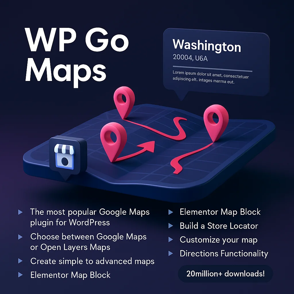 Wp Google Map Gold 6.0.4 - Plugin para WordPress que permite integrar mapas de Google en tu sitio web