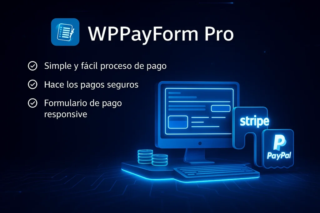 WpPayment Form Pro 4.6.8 - Formulario de pago avanzado para WordPress