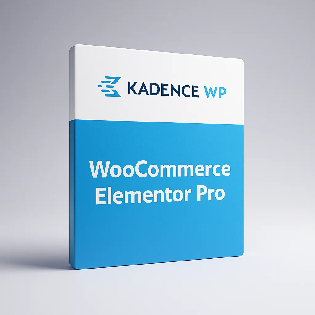 Kadence for WooCommerce and Elementor Pro v1.1.11 - Plugin para optimizar tiendas en línea