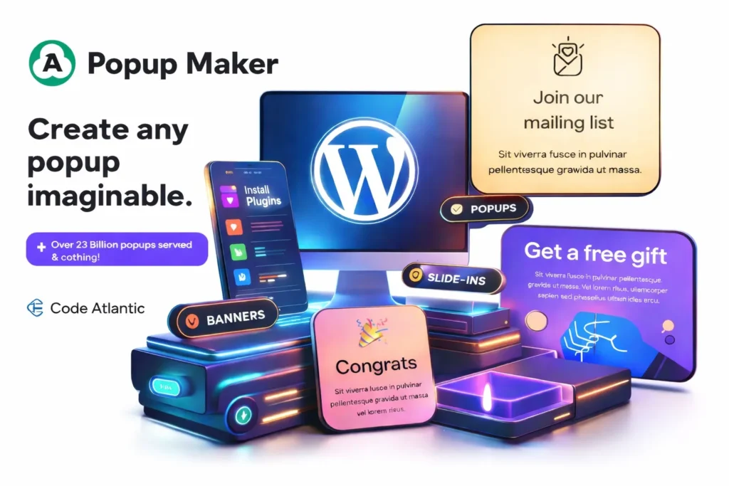 Popup Maker v1.21.5 Plugin para WordPress
