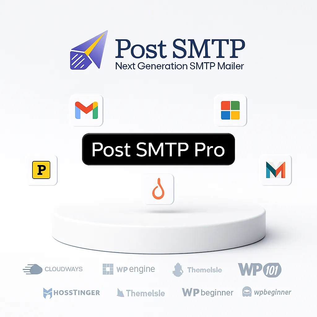 Post SMTP Pro v1.4.5 - Plugin de correo electrónico para WordPress