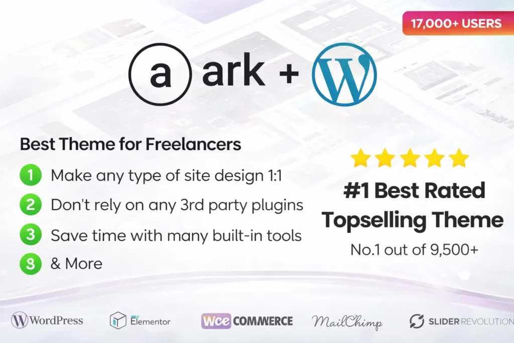The Ark v1.74.0 WordPress Theme - Versión actualizada