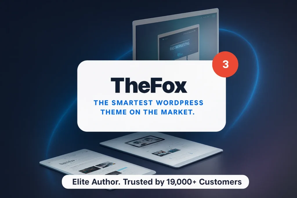 TheFox v3.9.78 WordPress Theme - Tema versátil y moderno para WordPress