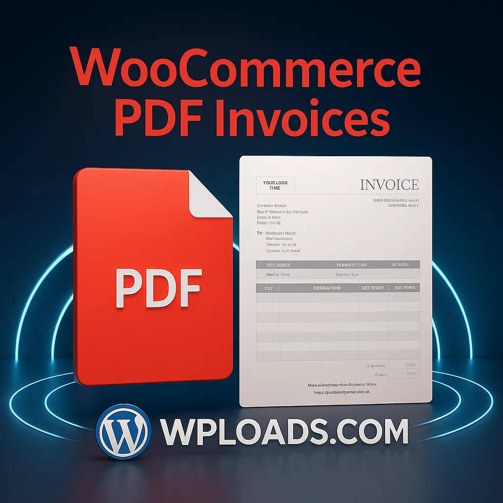 Plugin WooCommerce PDF Invoices v5.1.1 para generar facturas PDF