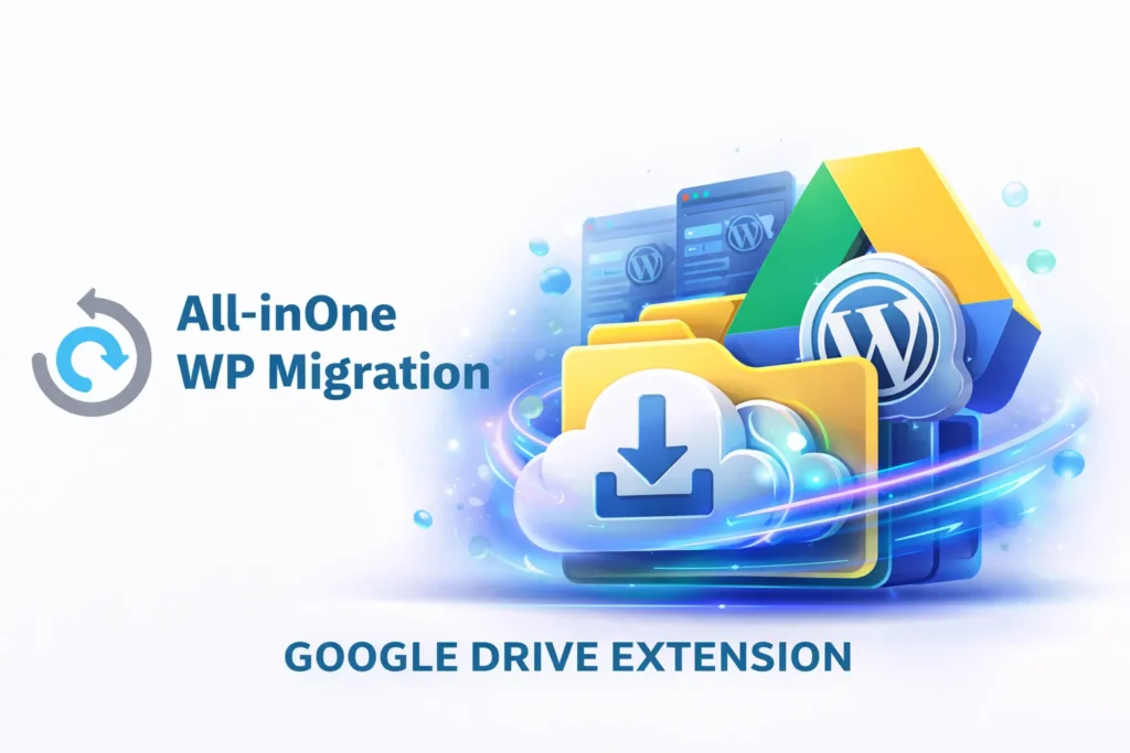 All-in-One WP Migration GDrive Extension – respaldo de WordPress en Google Drive
