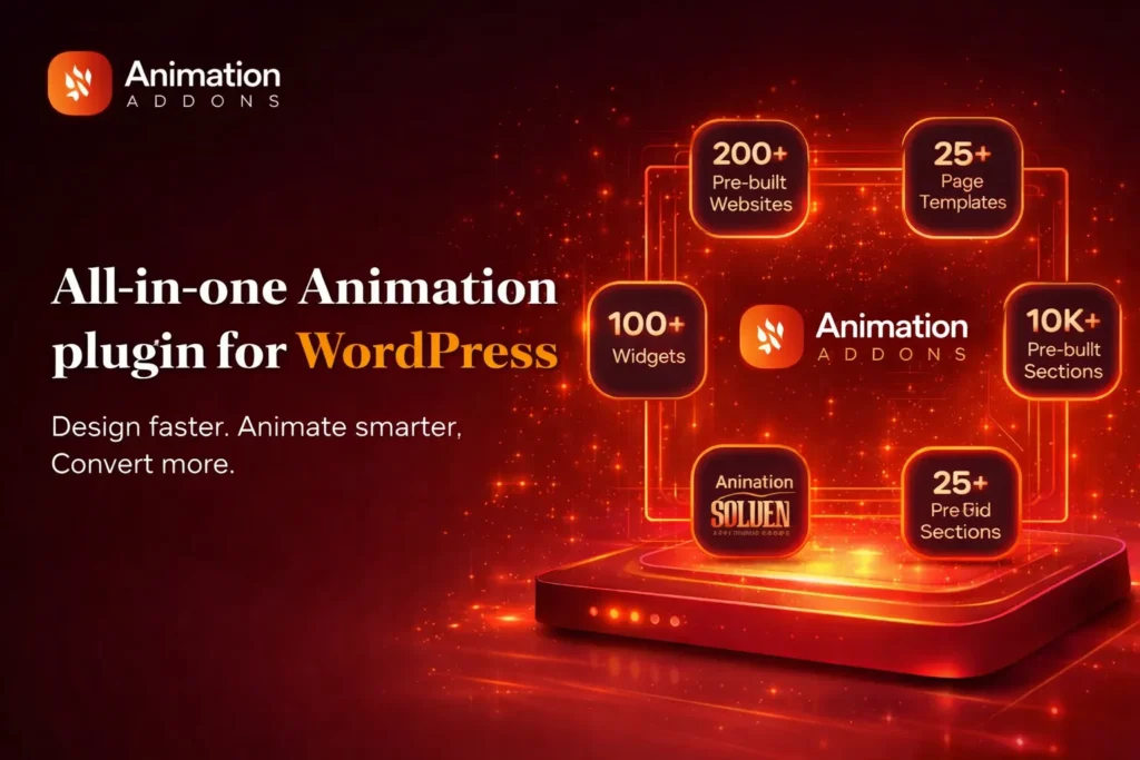 “Animation Addons Pro for Elementor – plugin de animaciones avanzadas y efectos visuales para WordPress”