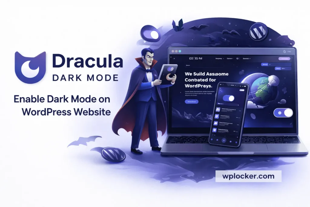 Dracula Dark Mode Pro v1.3.1 Plugin para WordPress