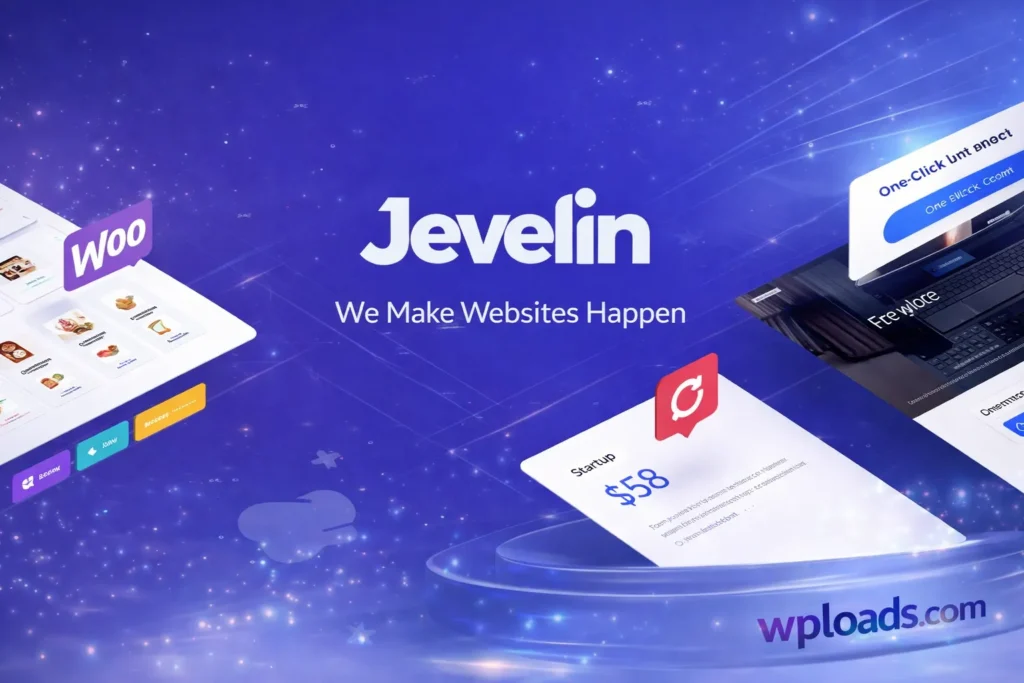 Jevelin v5.13 WordPress Theme - Tema versátil y personalizable para sitios web