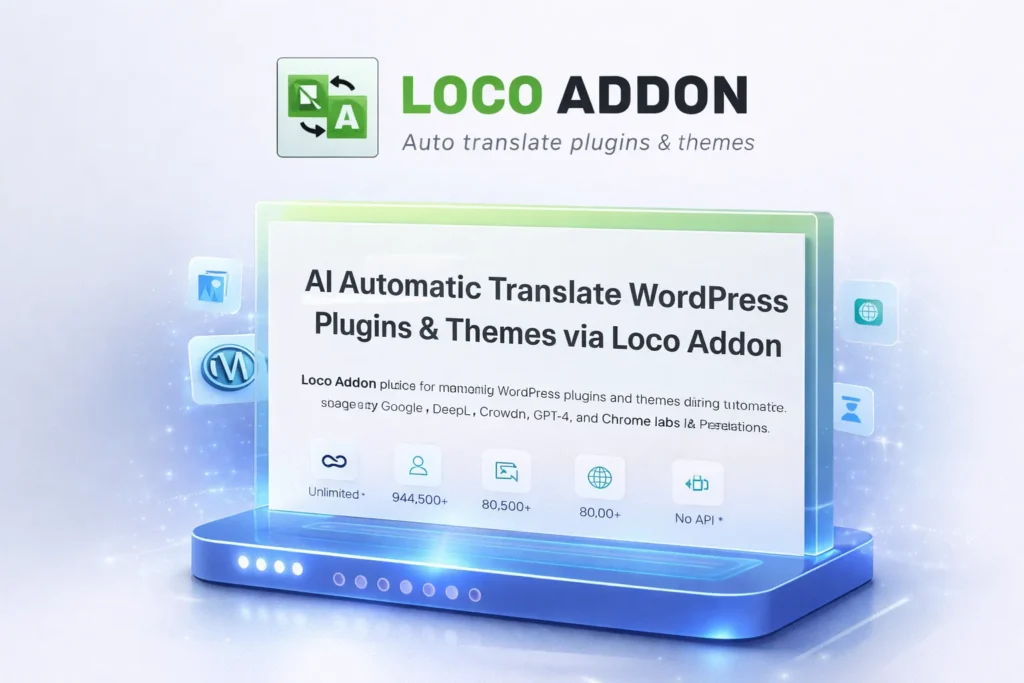 “LocoAI WordPress Plugin – plugin de traducción automática con inteligencia artificial para WordPress”