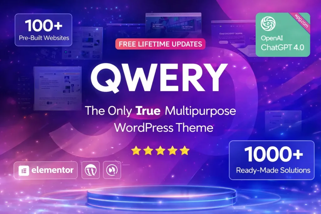 Tema de WordPress Qwery v3.6.1