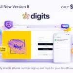 Digits WordPress Plugin para inicio de sesión con número de teléfono y verificación OTP