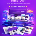 Divi Theme gratis plantilla premium para WordPress descarga actualizada