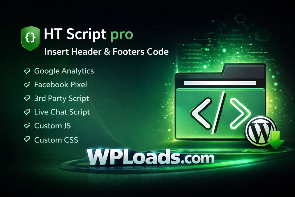 HT Script Pro WordPress Plugin para insertar scripts en header y footer