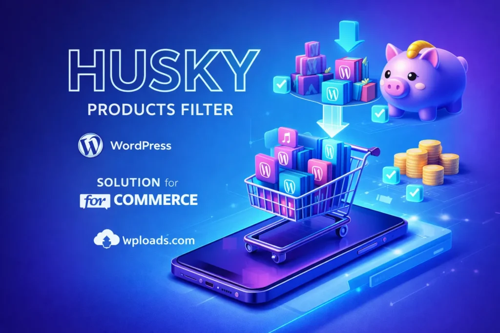 HUSKY WordPress Plugin con filtros avanzados de productos para WooCommerce