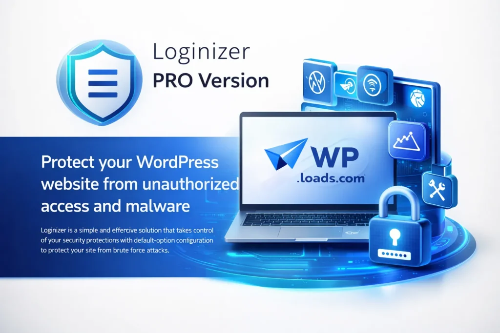 Loginizer Security Pro WordPress Plugin con protección contra ataques de fuerza bruta