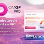 OMGF Pro WordPress Plugin para alojar Google Fonts localmente y mejorar rendimiento