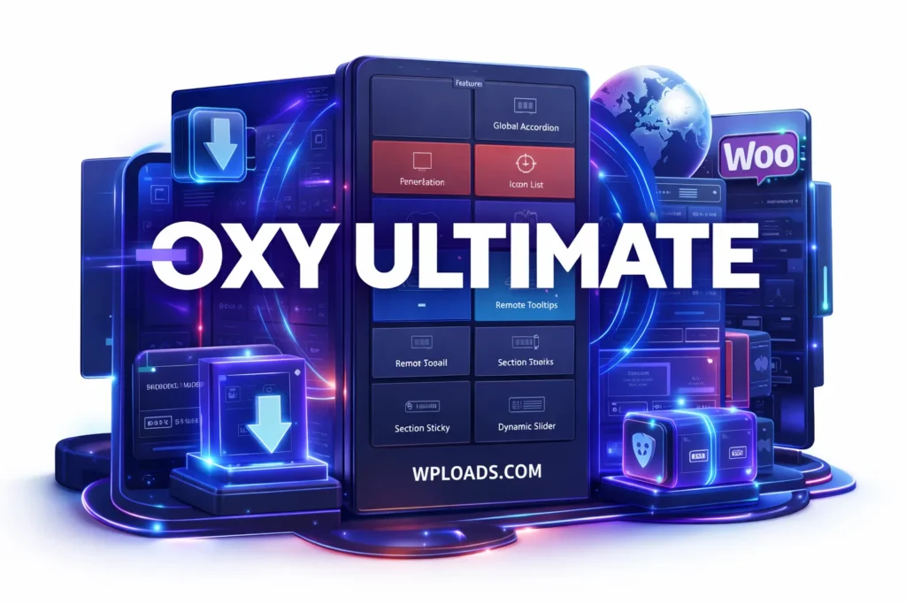 Oxy Ultimate WordPress Plugin con elementos avanzados para Oxygen Builder
