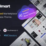 Wolmart WordPress Theme para crear marketplace WooCommerce multivendedor