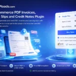 WooCommerce PDF Invoices by WebToffee plugin para generar facturas PDF automáticas en WooCommerce