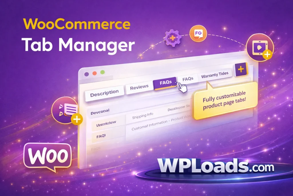 WooCommerce Tab Manager plugin para personalizar pestañas de producto