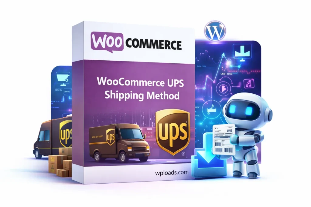WooCommerce UPS Shipping Method mostrando tarifas de envío en tiempo real en el checkout