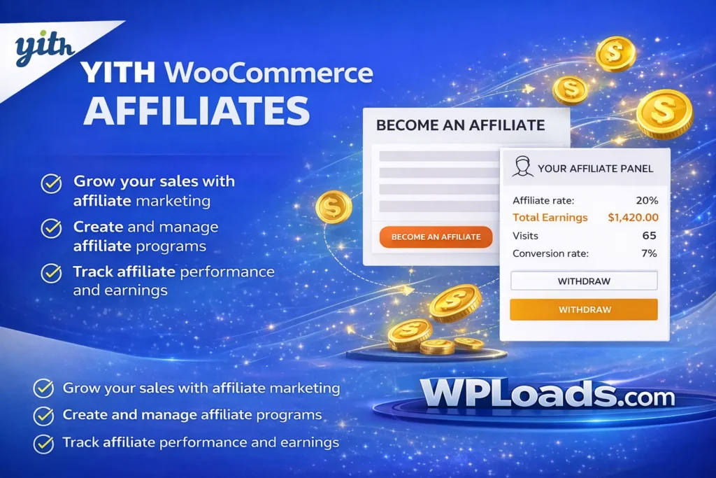 YITH WooCommerce Affiliates plugin para crear programa de afiliados y gestionar comisiones