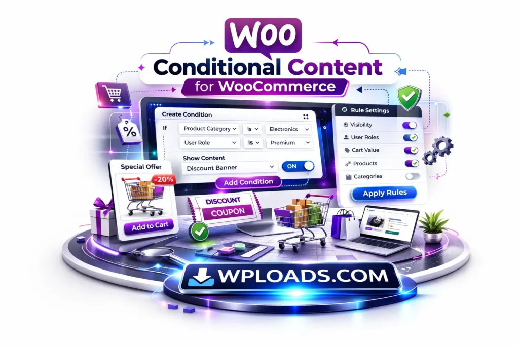 Conditional Content WooCommerce contenido dinamico personalizado ecommerce