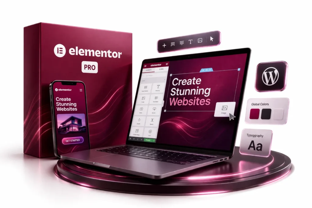 Elementor Pro vale la pena en 2026 editor visual WordPress interfaz