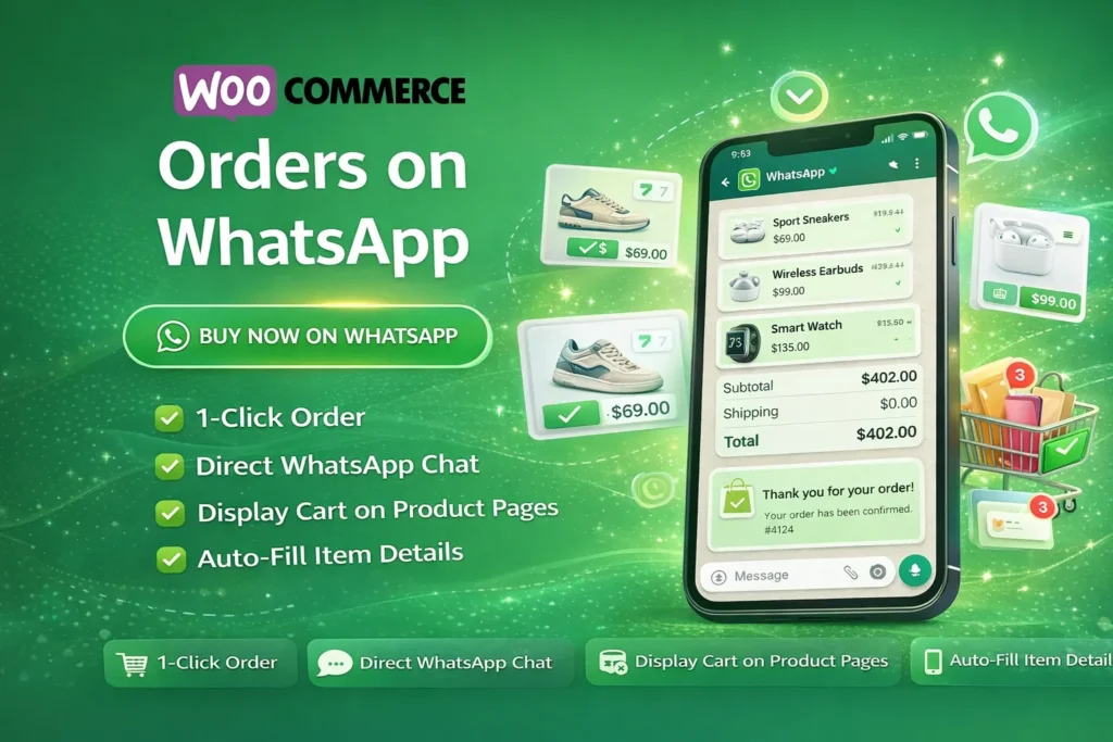 Order on WhatsApp for WooCommerce plugin para pedidos directos por WhatsApp