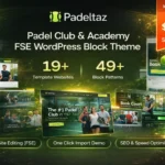 Padeltaz v1.0.0 – Padel Club and Sports Academy FSE WordPress Block Theme