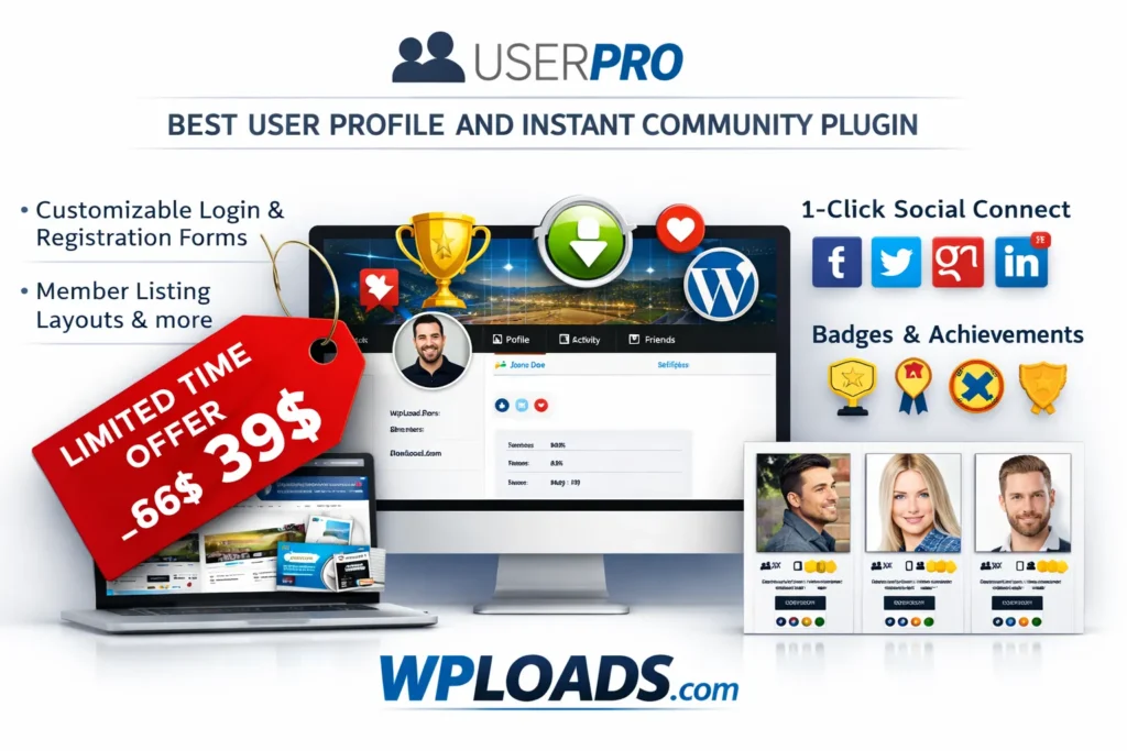 UserPro plugin de perfiles de usuario para WordPress