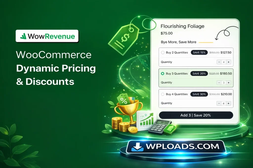 WooCommerce Dynamic Pricing and Discounts plugin precios dinamicos descuentos ecommerce