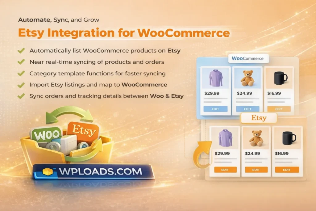 WooCommerce Etsy Integration plugin sincronización productos inventario Etsy WooCommerce