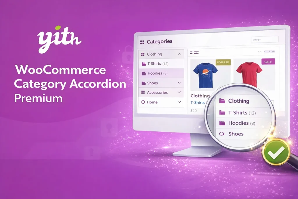 YITH WooCommerce Category Accordion Premium menu categorias acordeon ecommerce