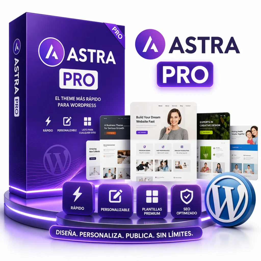 astra pro wordpress theme personalizacion avanzada