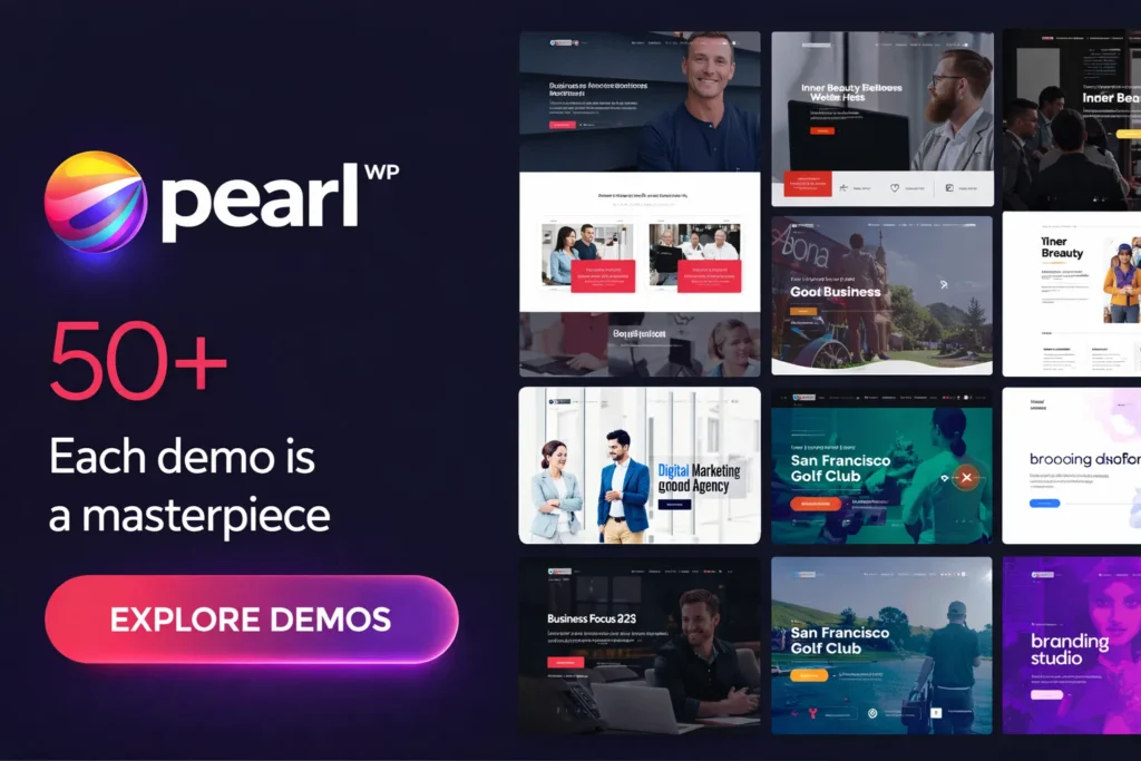 pearl theme wordpress demo multiproposito profesional