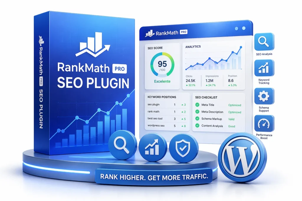 rank math pro wordpress plugin seo avanzado