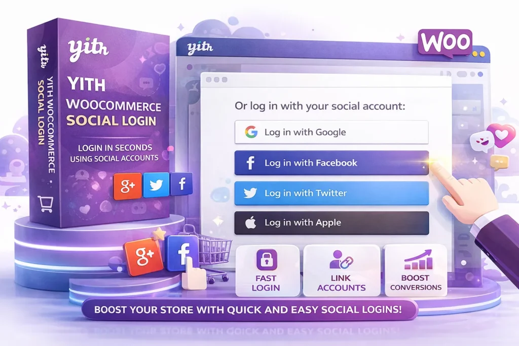 YITH WooCommerce Social Login Premium plugin login redes sociales