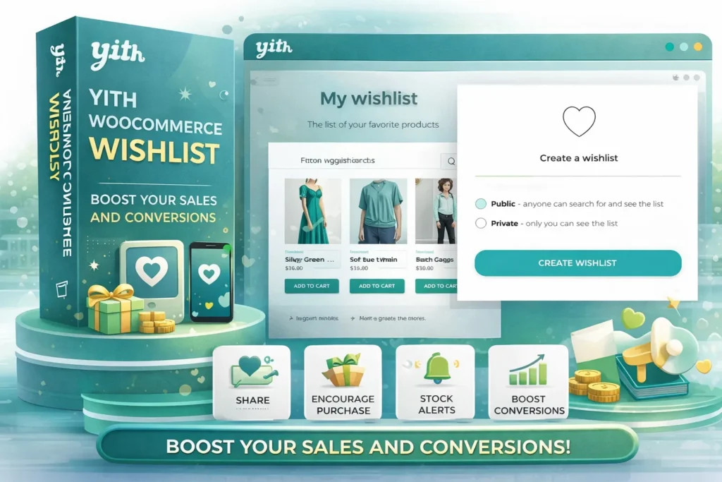 YITH WooCommerce Wishlist Premium lista de deseos