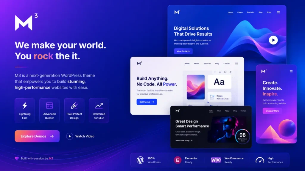 Movedo Responsive Multi Purpose WordPress Theme premium