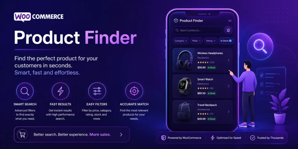 Product Finder for WooCommerce buscador productos plugin