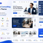 Rise Business Consulting WordPress Theme empresarial profesional