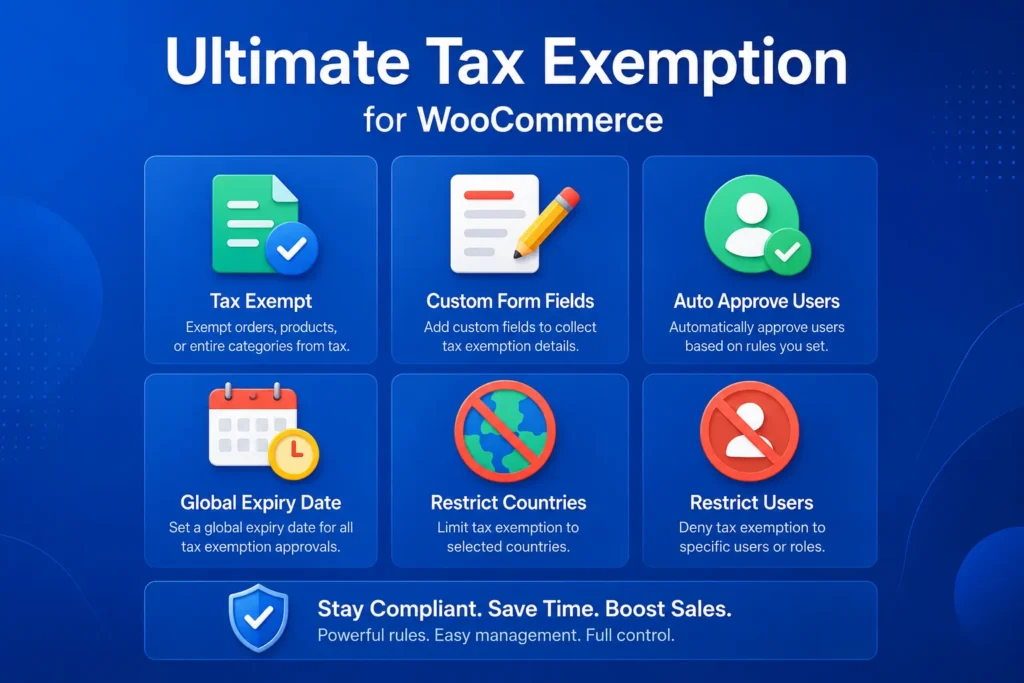 Tax Exempt for WooCommerce exencion impuestos
